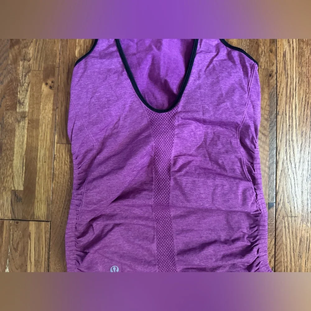 Lululemon Women's Tank Top Purple Size 4 - Picture 7 of 9